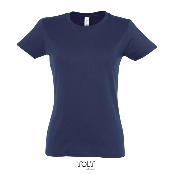 Tshirt femme publicitaire coton 190g - IMPERIAL French Marine